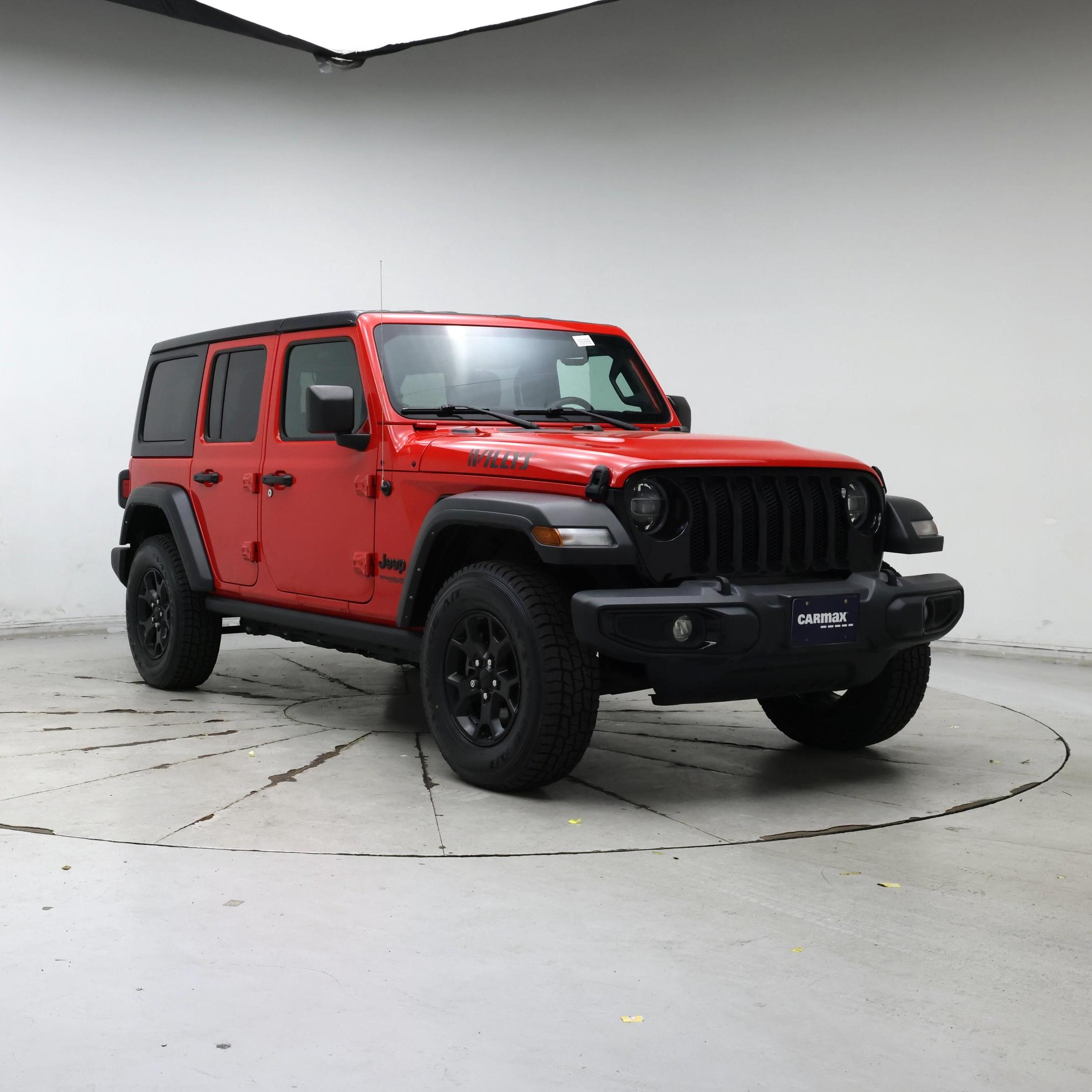 Red 2022 Jeep Wrangler SUV / Crossover Four-Wheel Drive Manual
