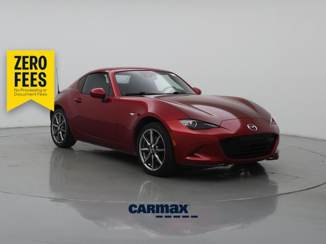 Red 2023 Mazda MX-5 Miata RF Grand Touring RWD Convertible Rear-Wheel Drive Automatic