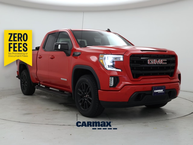 Red 2022 GMC Sierra 1500 Limited Pickup Truck Four-Wheel Drive Automatic