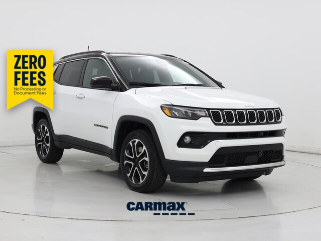 White 2023 Jeep Compass SUV / Crossover Four-Wheel Drive Automatic
