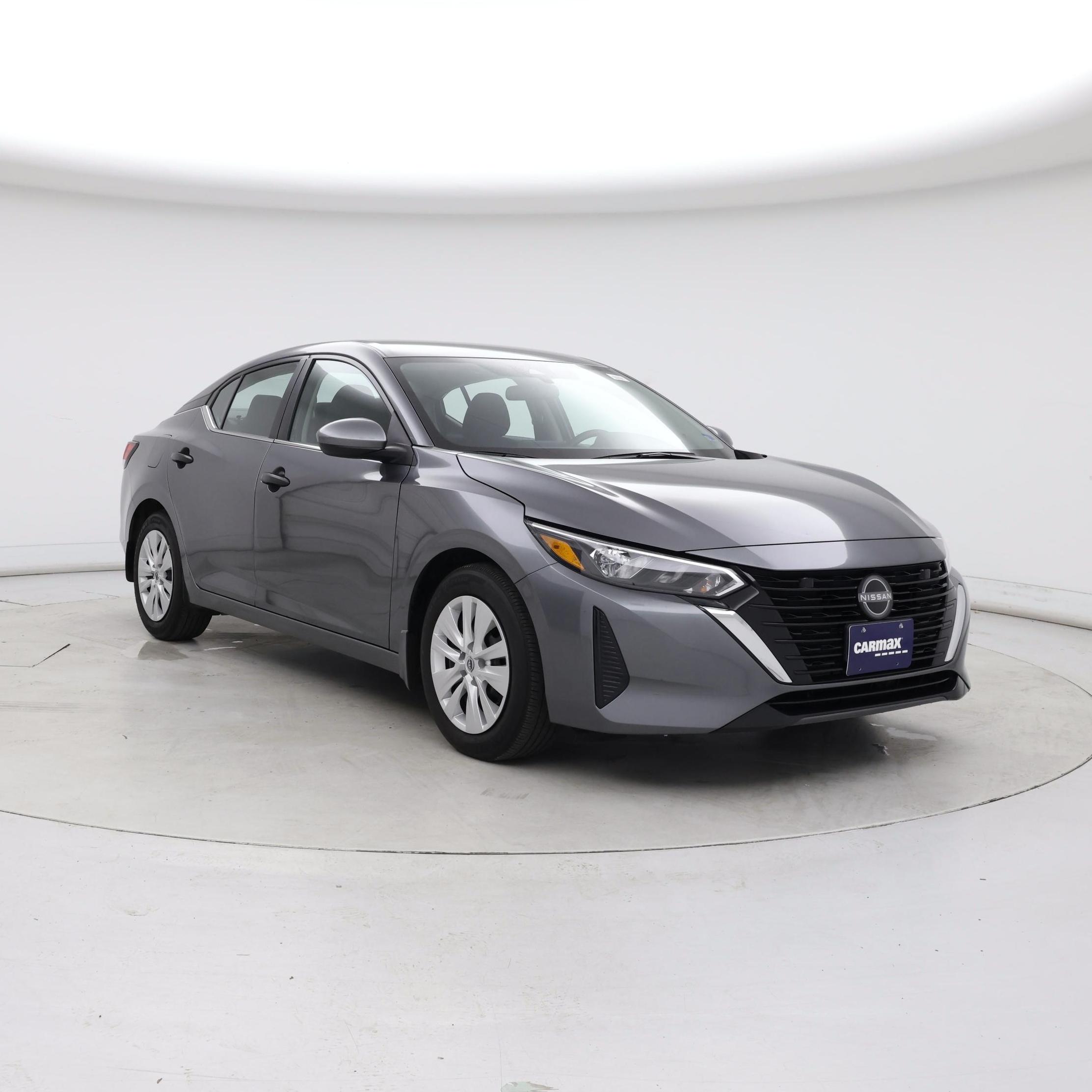 Gray 2025 Nissan Sentra S FWD Sedan Front-Wheel Drive Automatic