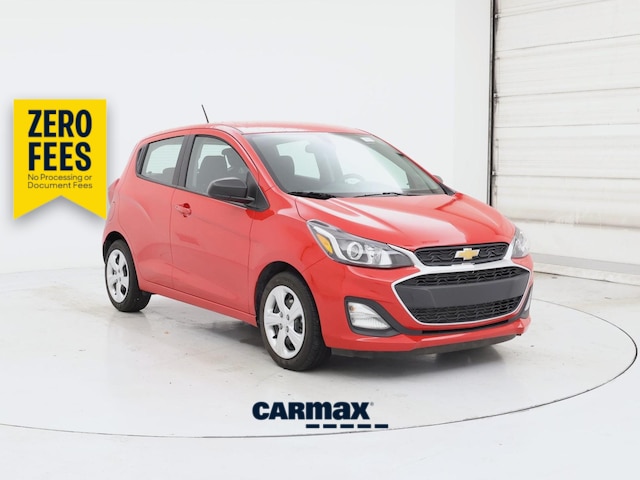Red 2022 Chevrolet Spark Hatchback Front-Wheel Drive Automatic