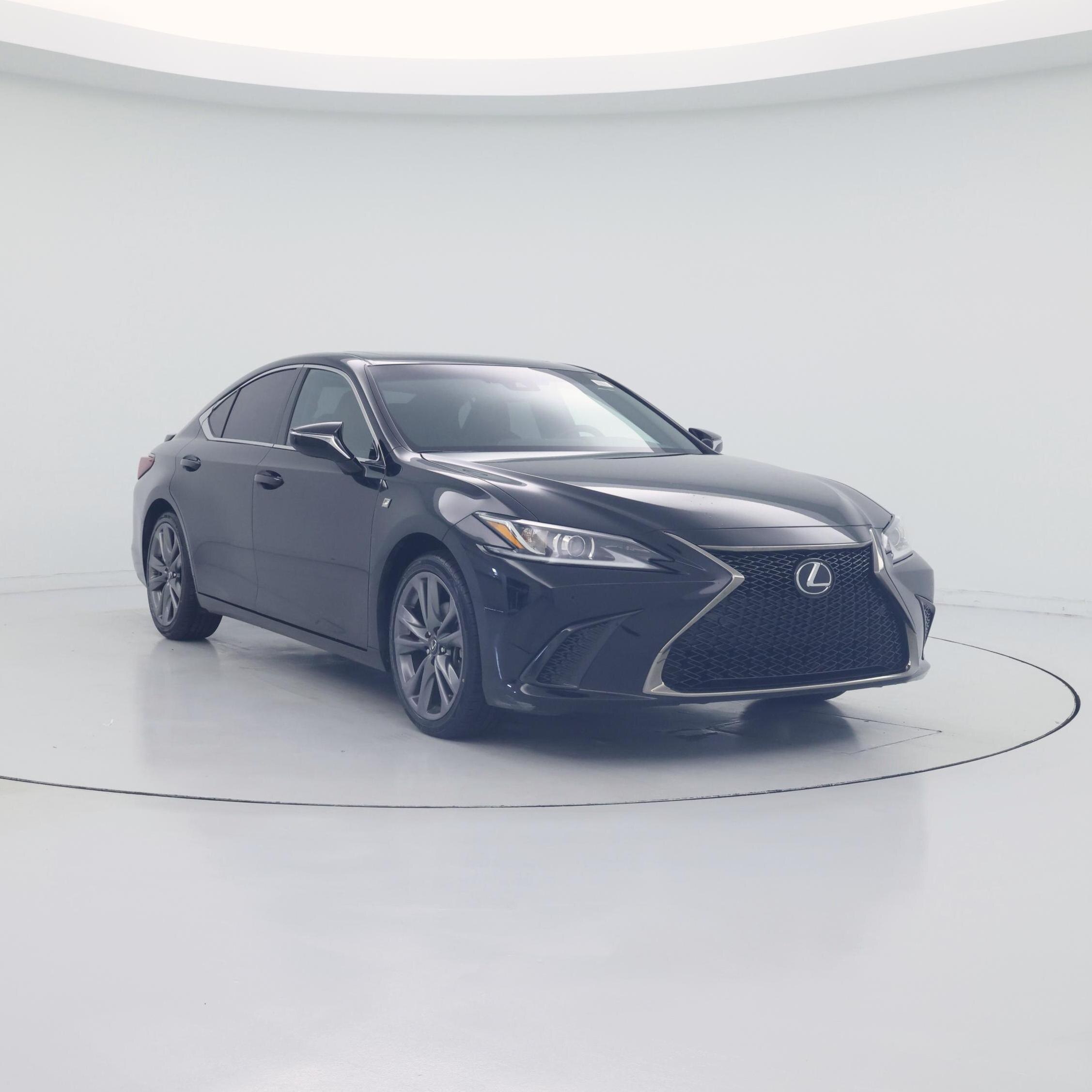 Black 2021 Lexus ES Sedan Front-Wheel Drive Automatic