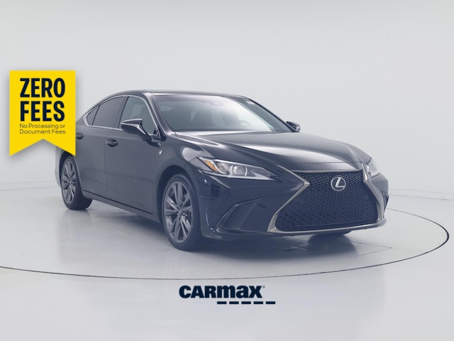 Black 2021 Lexus ES Sedan Front-Wheel Drive Automatic