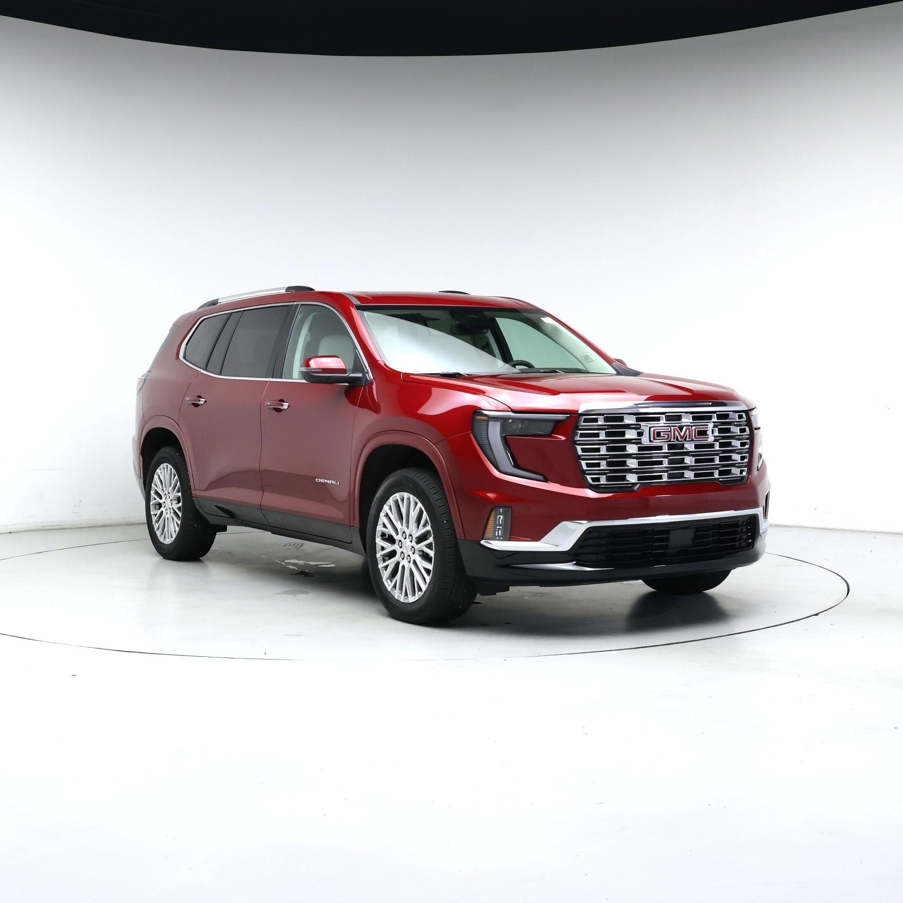 Red 2025 GMC Acadia Denali FWD SUV / Crossover Front-Wheel Drive Automatic