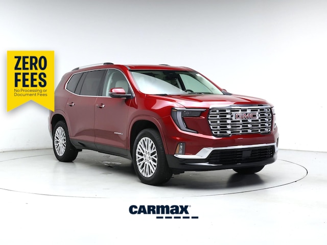 Red 2025 GMC Acadia Denali FWD SUV / Crossover Front-Wheel Drive Automatic