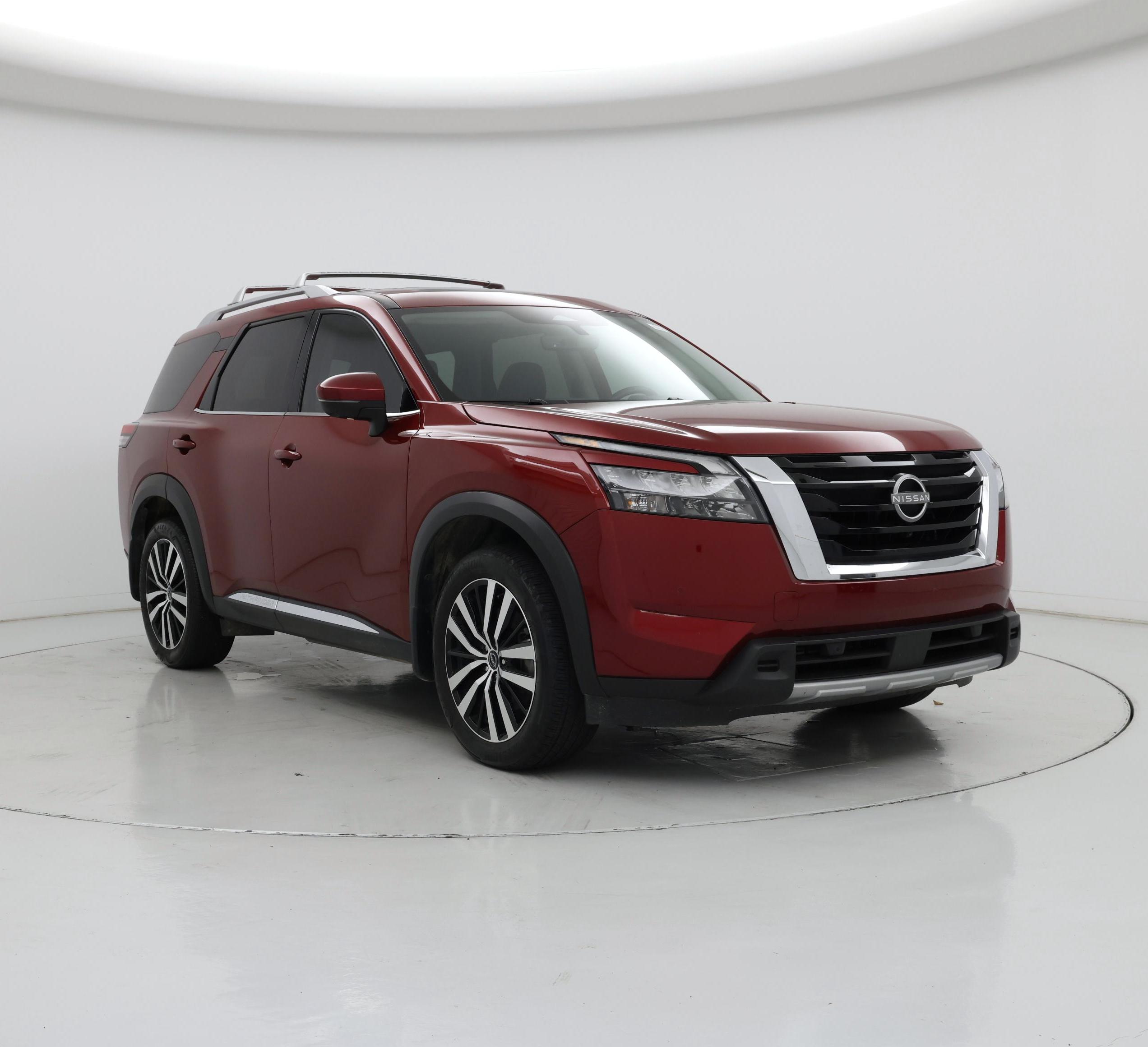 Red 2025 Nissan Pathfinder Platinum FWD SUV / Crossover Front-Wheel Drive Automatic