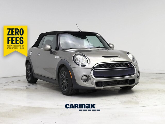 Gray 2016 MINI Cooper Convertible Front-Wheel Drive Automatic