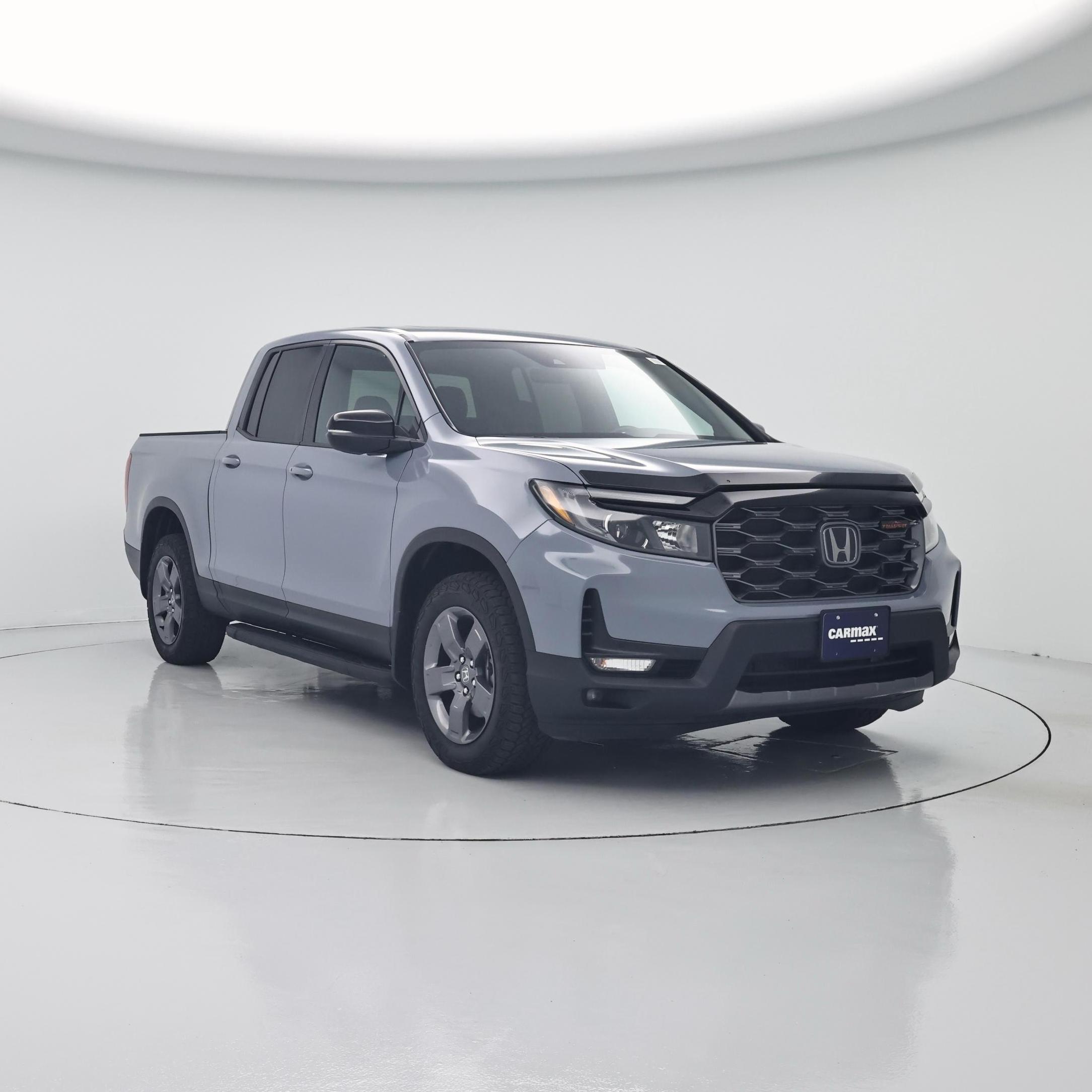Blue 2025 Honda Ridgeline Pickup Truck All-Wheel Drive Automatic