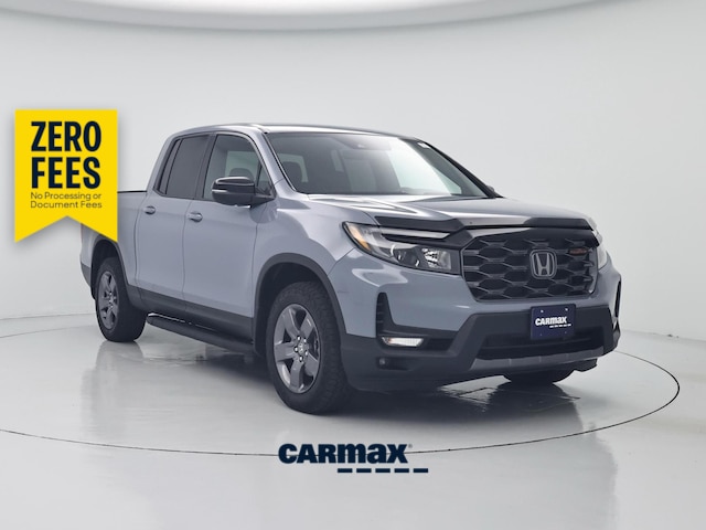 Blue 2025 Honda Ridgeline Pickup Truck All-Wheel Drive Automatic
