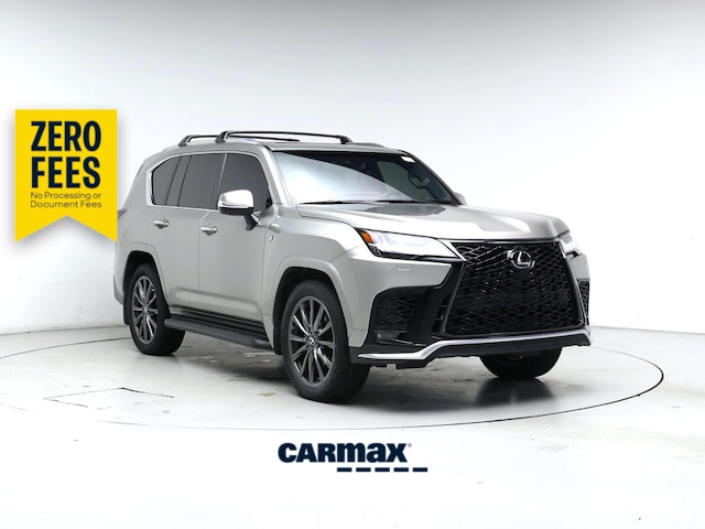 Silver 2023 Lexus LX SUV / Crossover All-Wheel Drive Automatic