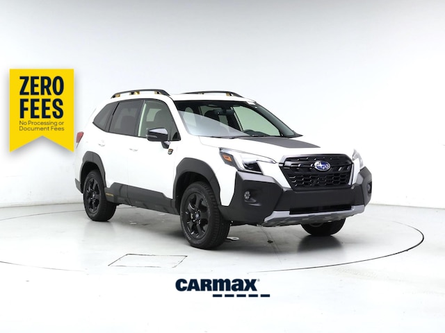 White 2025 Subaru Forester Wilderness Crossover AWD SUV / Crossover All-Wheel Drive Automatic