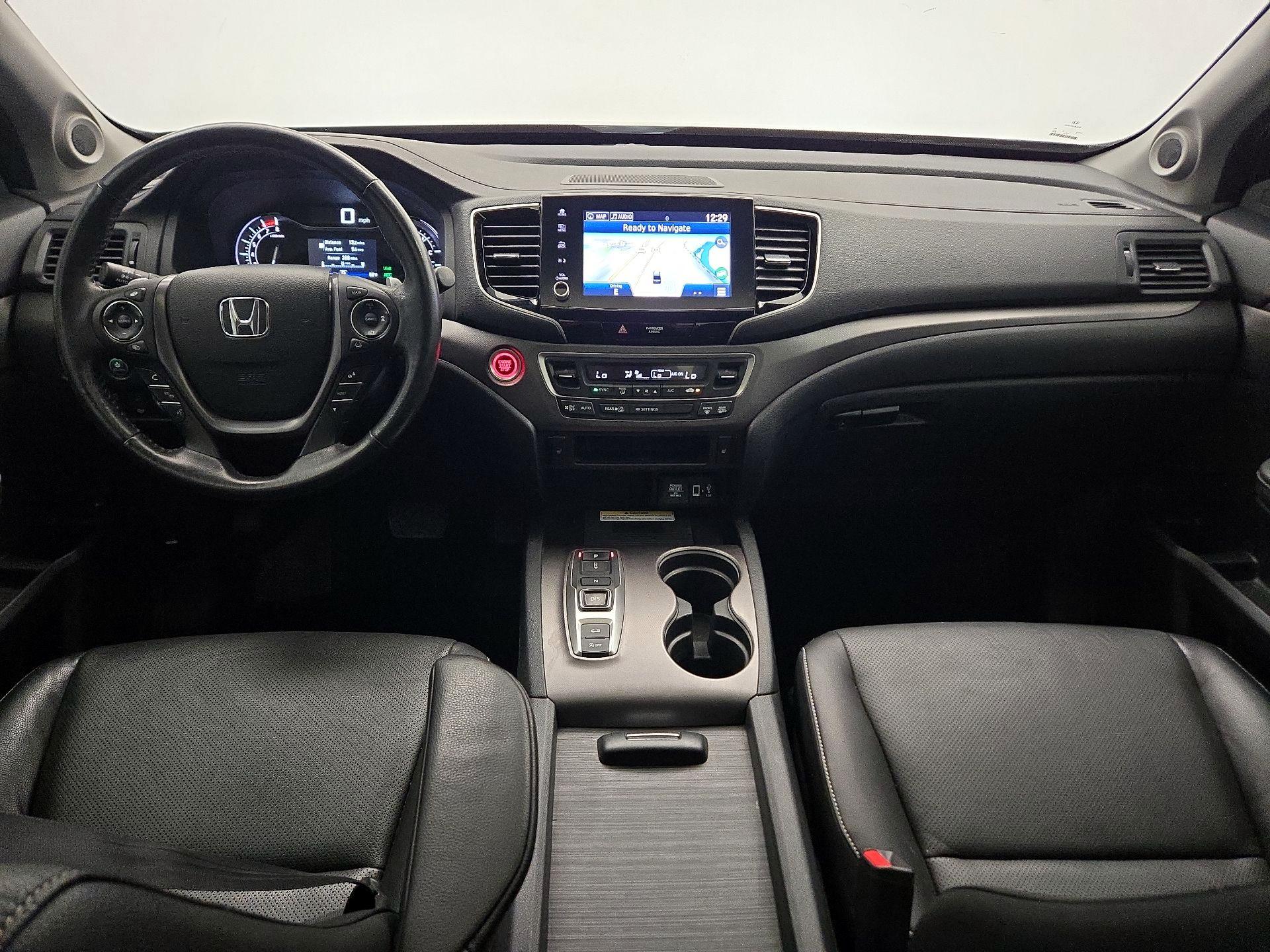 Black 2022 Honda Ridgeline Pickup Truck All-Wheel Drive Automatic