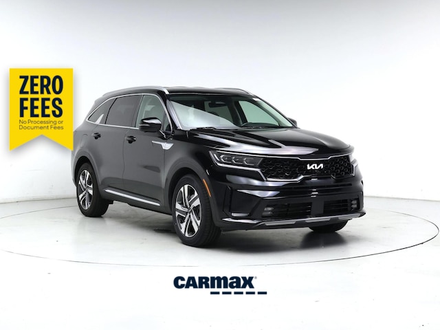 Black 2022 Kia Sorento Plug-In Hybrid SUV / Crossover All-Wheel Drive Automatic