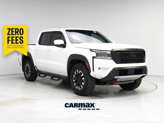 White 2024 Nissan Frontier Pickup Truck Four-Wheel Drive Automatic