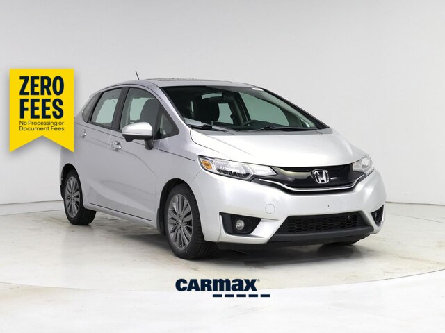 Silver 2015 Honda Fit Hatchback Front-Wheel Drive Automatic