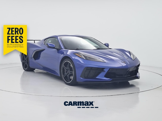 Blue 2021 Chevrolet Corvette Coupe Rear-Wheel Drive Automatic