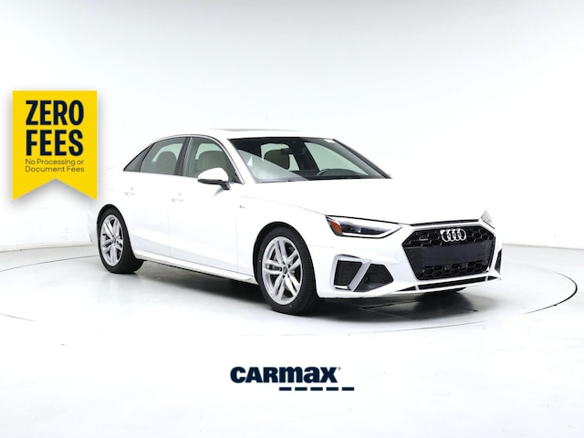 White 2023 Audi A4 Sedan All-Wheel Drive Automatic