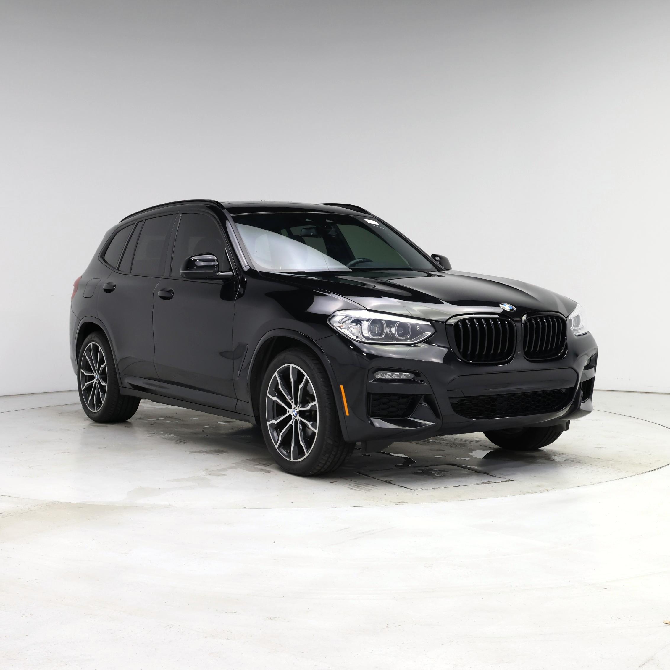 Black 2021 BMW X3 SUV / Crossover All-Wheel Drive Automatic