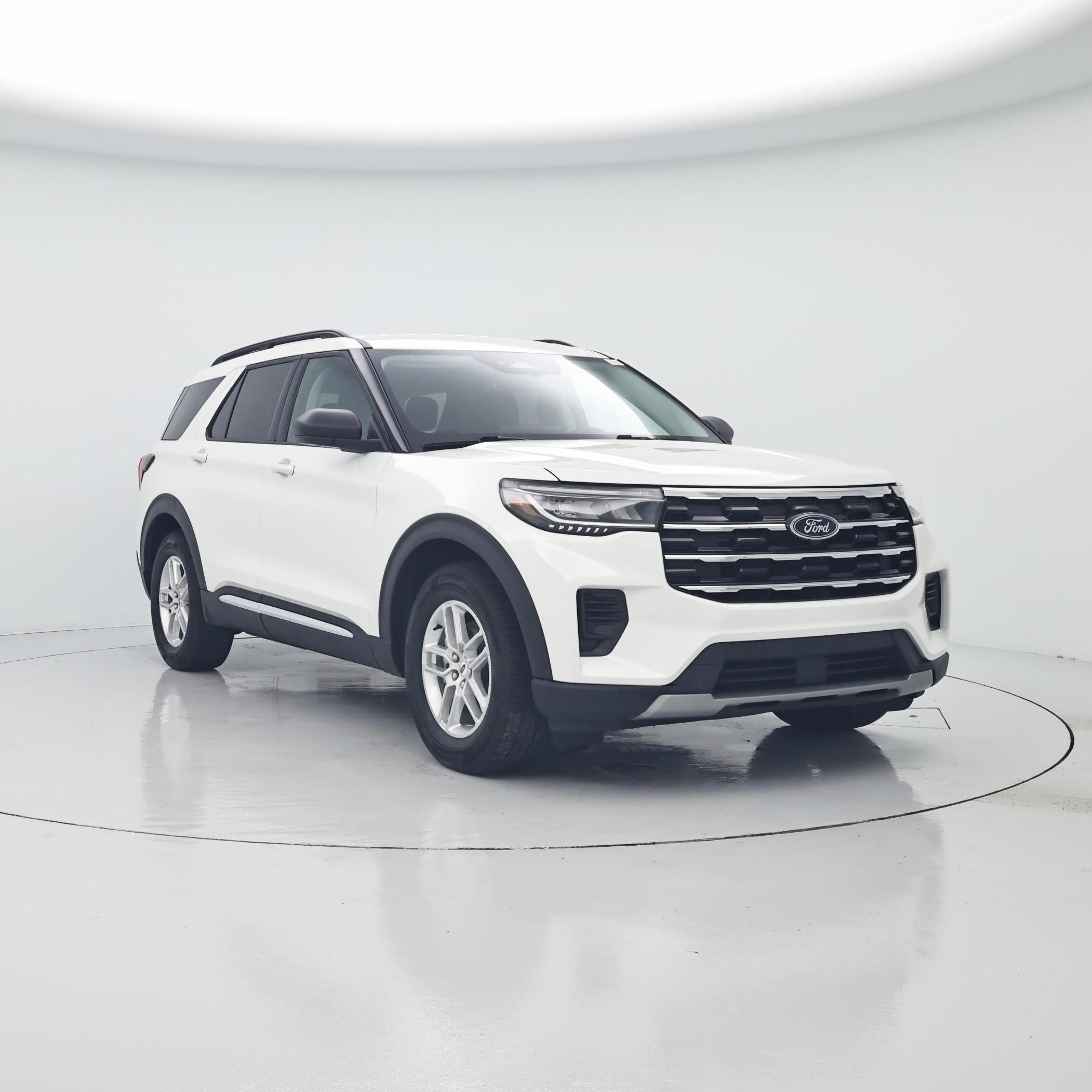 White 2025 Ford Explorer SUV / Crossover Rear-Wheel Drive Automatic