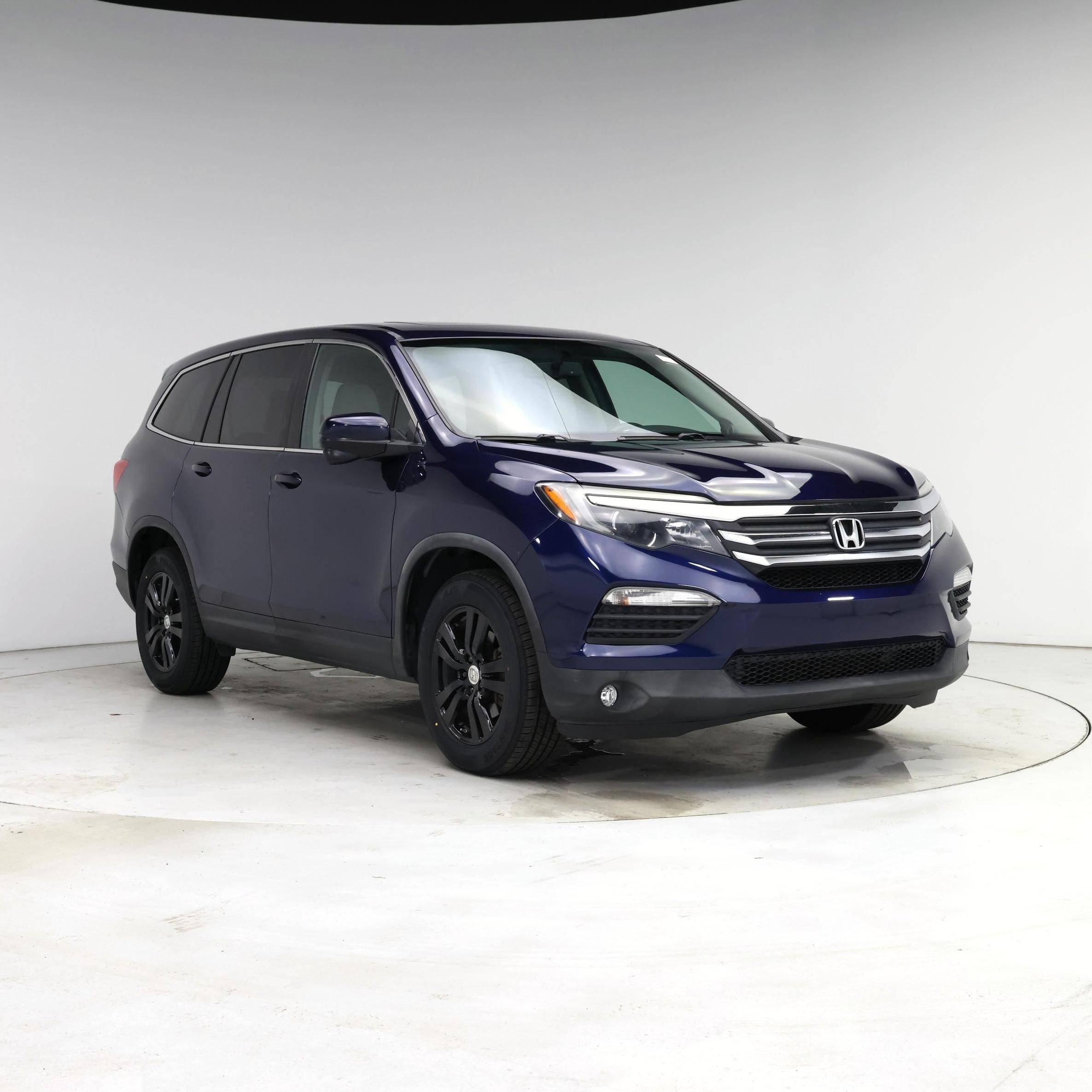 Blue 2017 Honda Pilot SUV / Crossover All-Wheel Drive Automatic