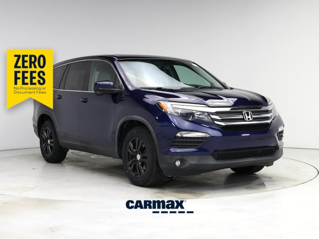 Blue 2017 Honda Pilot SUV / Crossover All-Wheel Drive Automatic