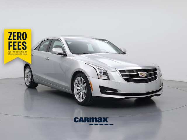 Silver 2017 Cadillac ATS Sedan Rear-Wheel Drive Automatic