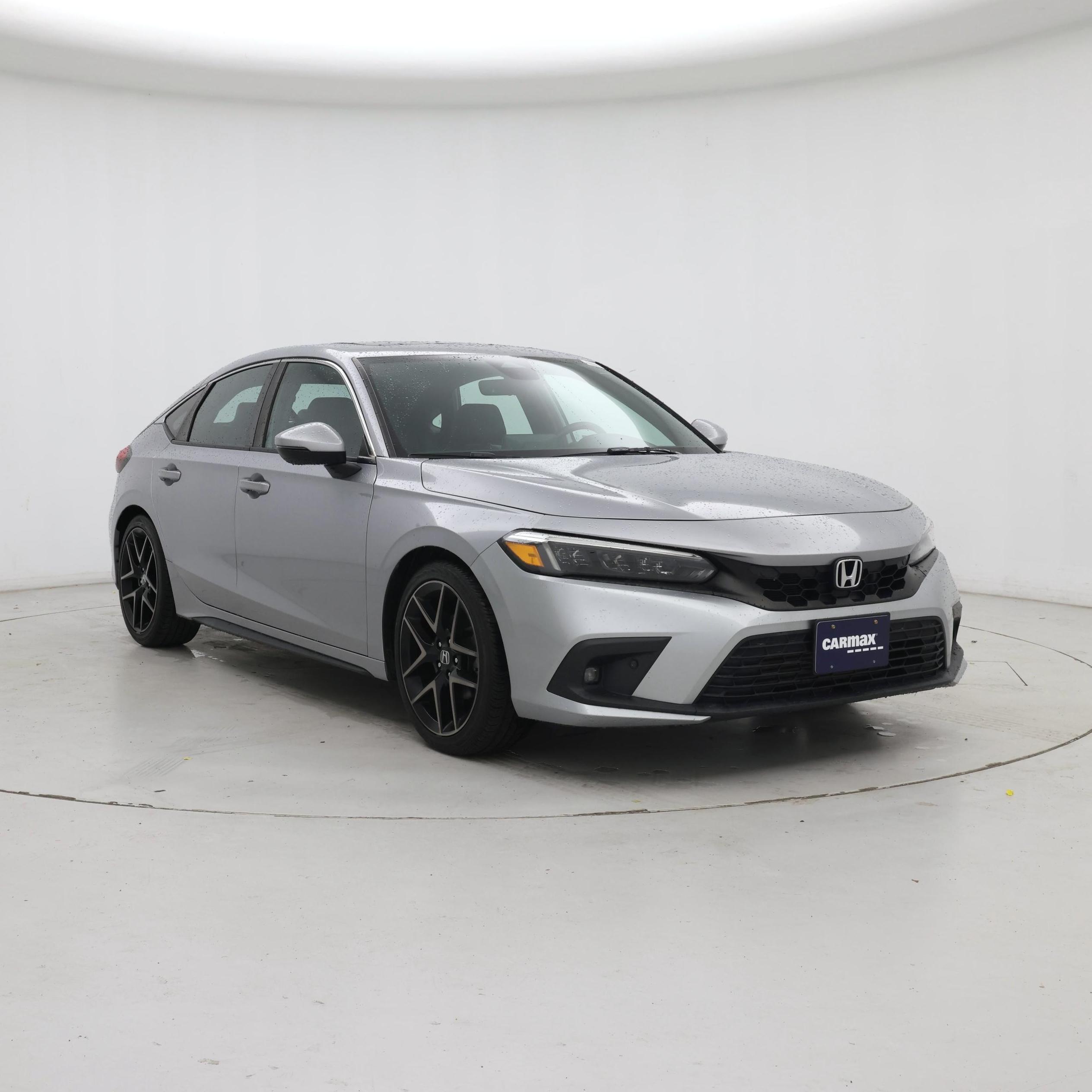Silver 2022 Honda Civic Hatchback Hatchback Front-Wheel Drive Automatic