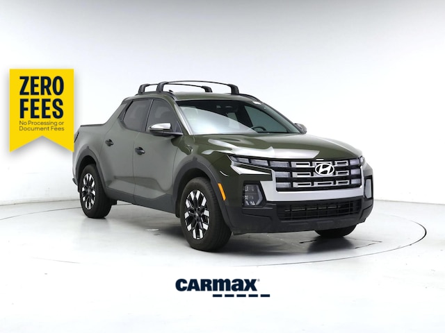 Green 2025 Hyundai Santa Cruz Pickup Truck Front-Wheel Drive Automatic