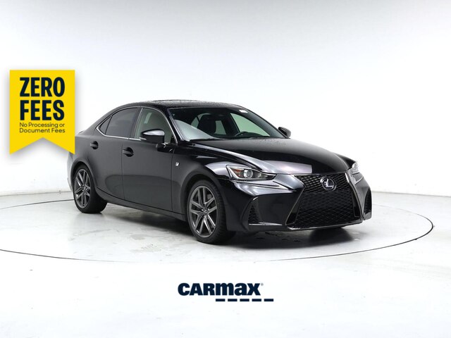 Black 2017 Lexus IS Sedan Rear-Wheel Drive Automatic