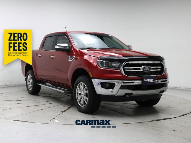 Red 2020 Ford Ranger Pickup Truck Four-Wheel Drive Automatic