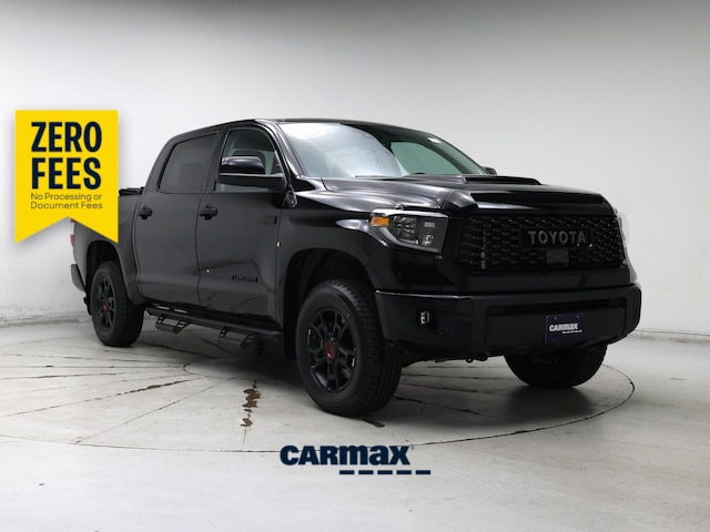 Black 2021 Toyota Tundra Pickup Truck Four-Wheel Drive Automatic