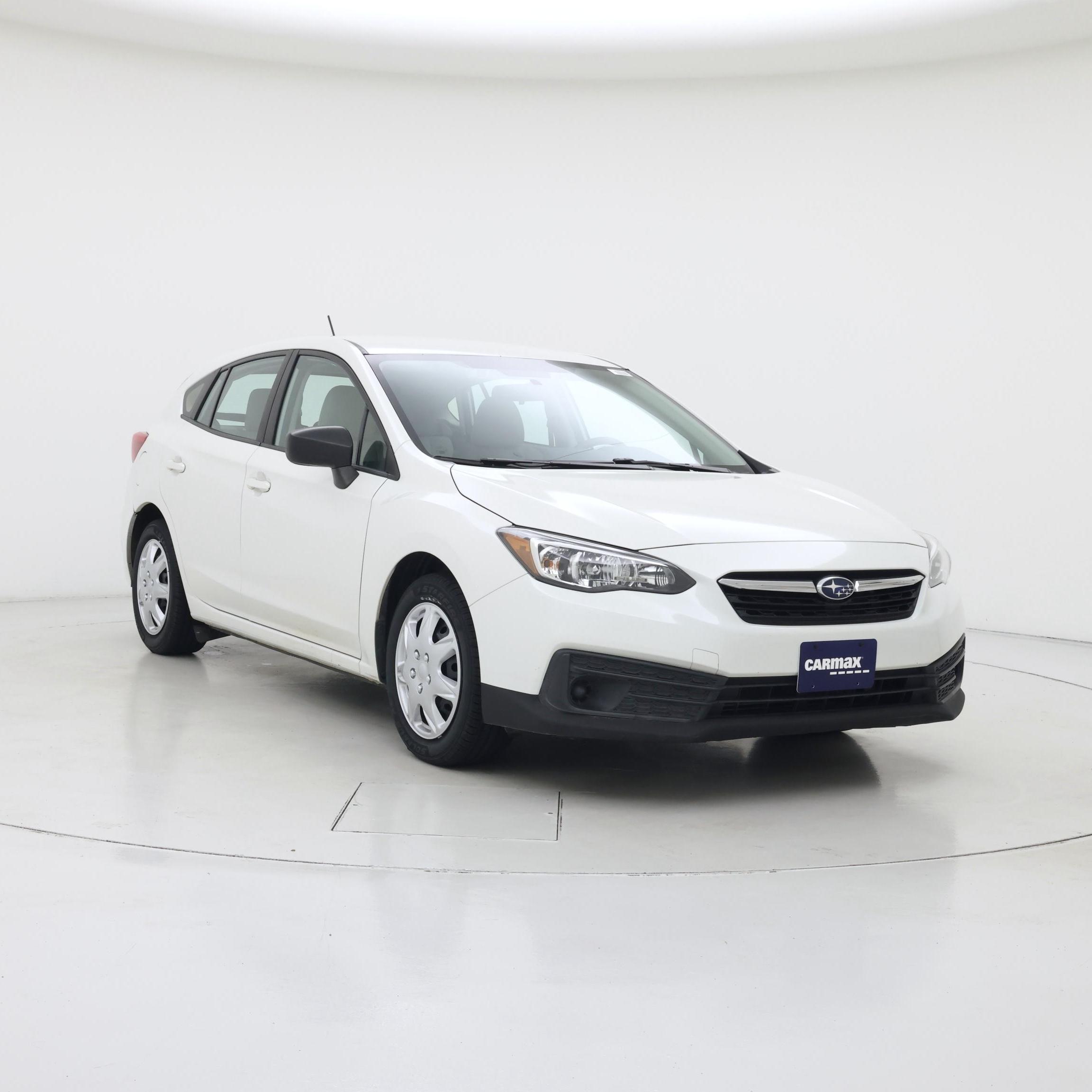 White 2020 Subaru Impreza Sedan  Automatic