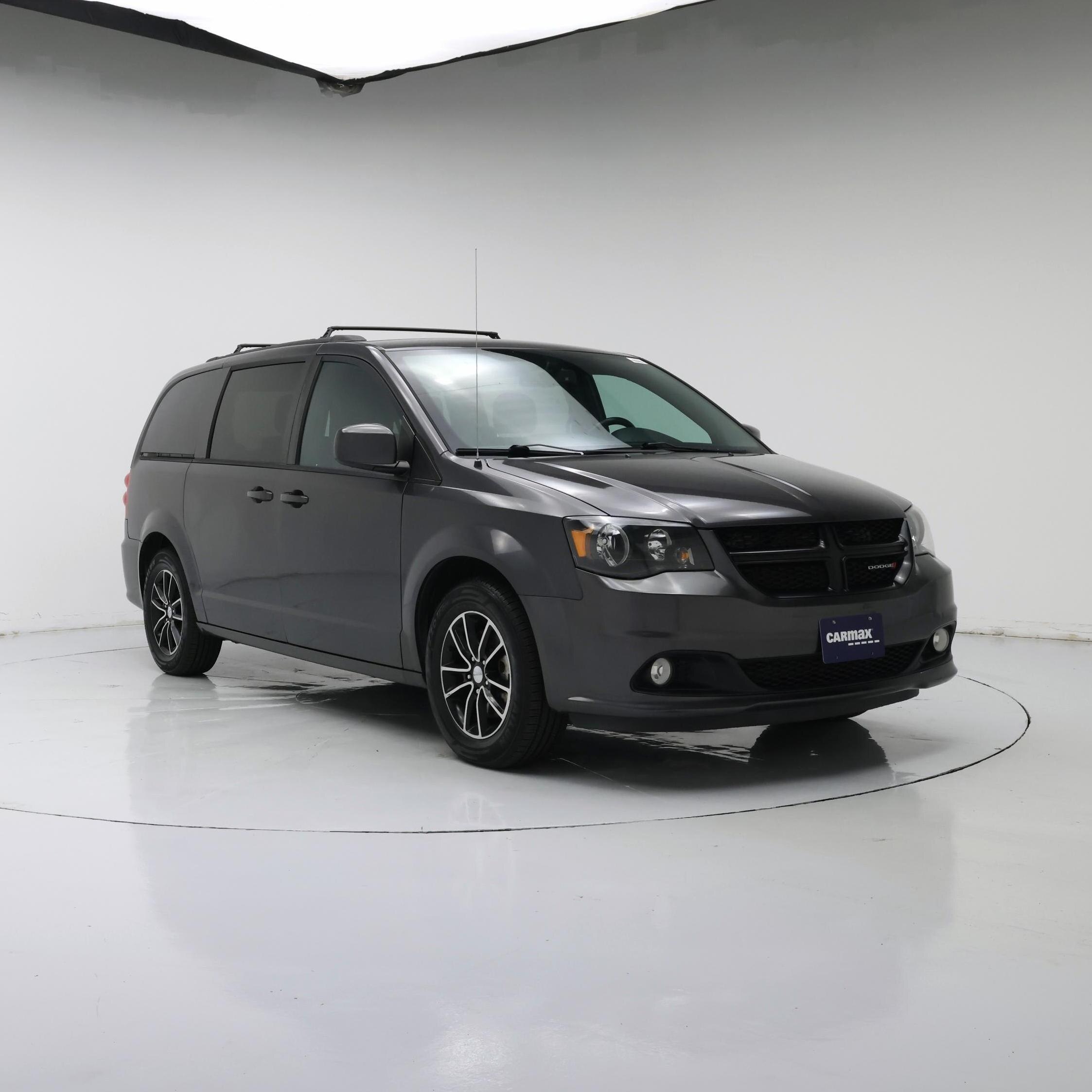 Black 2018 Dodge Grand Caravan Minivan Front-Wheel Drive Automatic