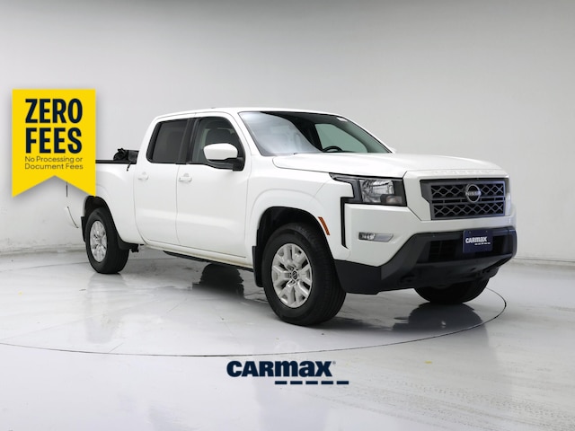 White 2023 Nissan Frontier Pickup Truck Four-Wheel Drive Automatic