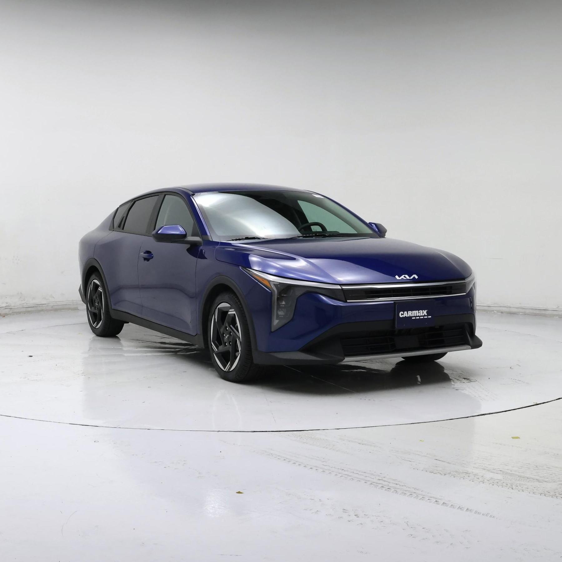 Blue 2025 Kia K4 Sedan Front-Wheel Drive Automatic