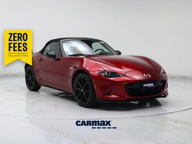 Red 2020 Mazda MX-5 Miata Convertible Rear-Wheel Drive Manual