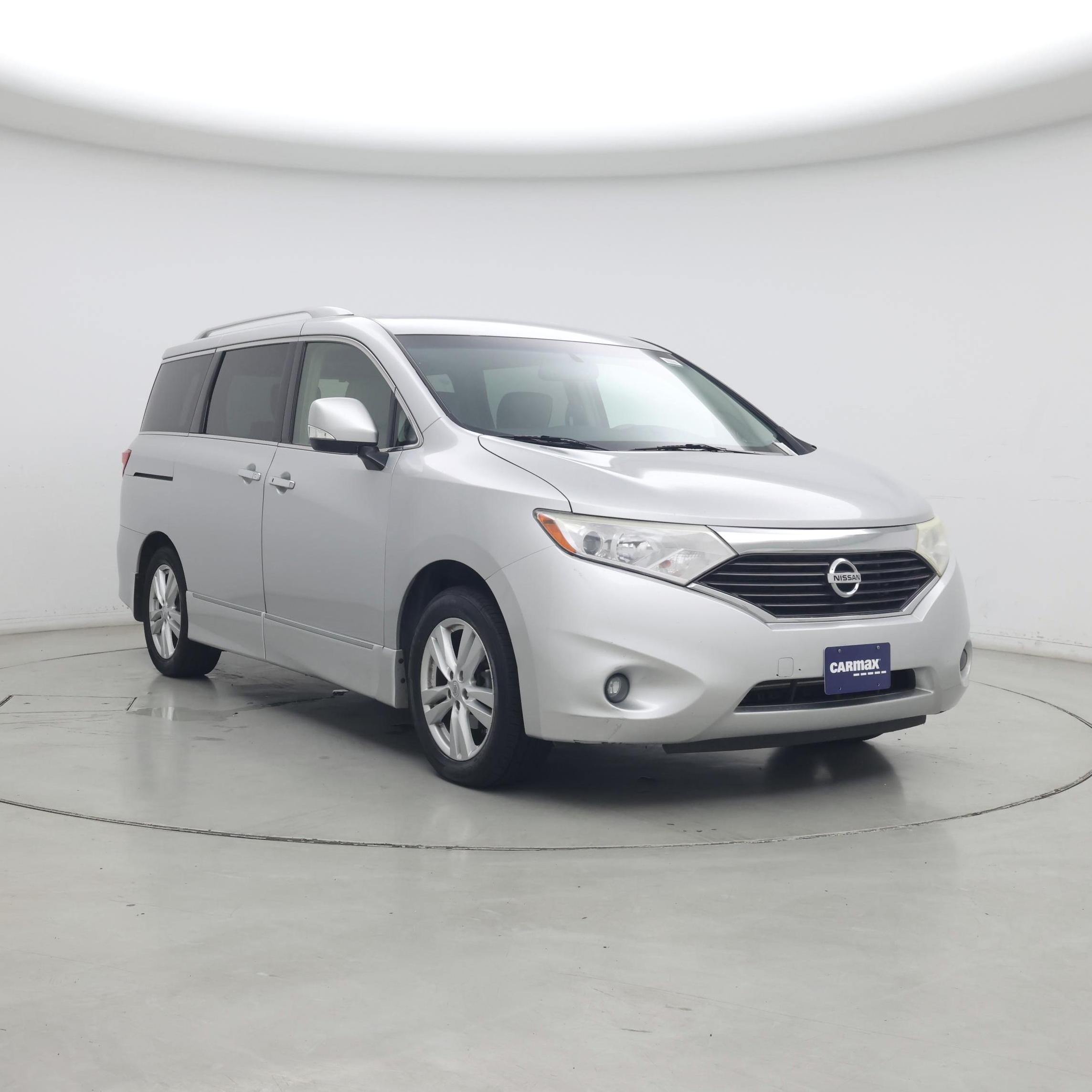Gray 2015 Nissan Quest Minivan Front-Wheel Drive Automatic