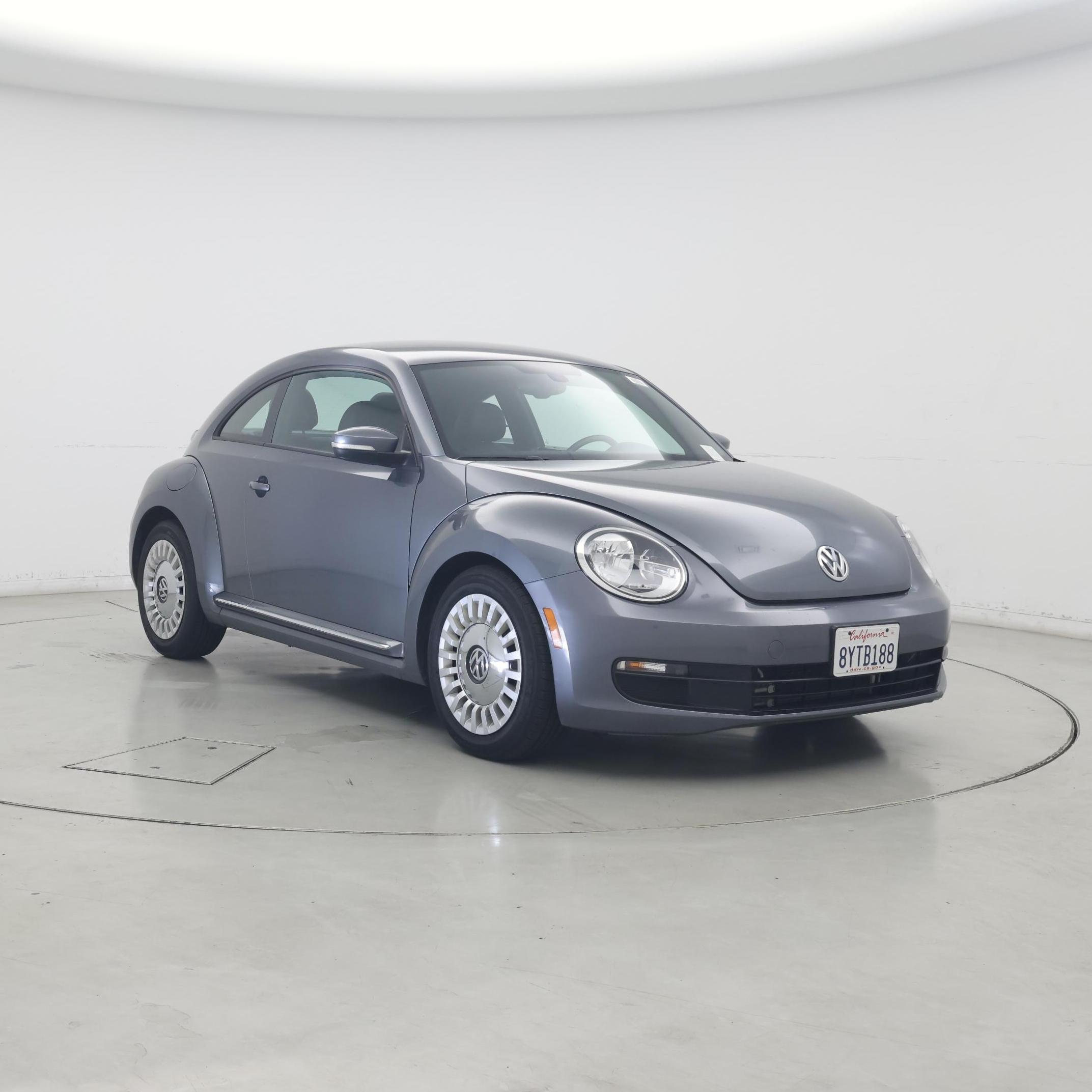 Gray 2016 Volkswagen Beetle Hatchback Front-Wheel Drive Automatic