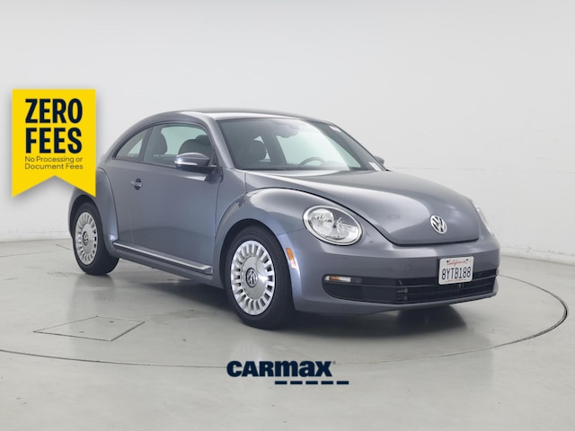 Gray 2016 Volkswagen Beetle Hatchback Front-Wheel Drive Automatic