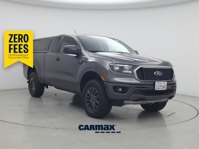 Gray 2020 Ford Ranger Pickup Truck Four-Wheel Drive Automatic