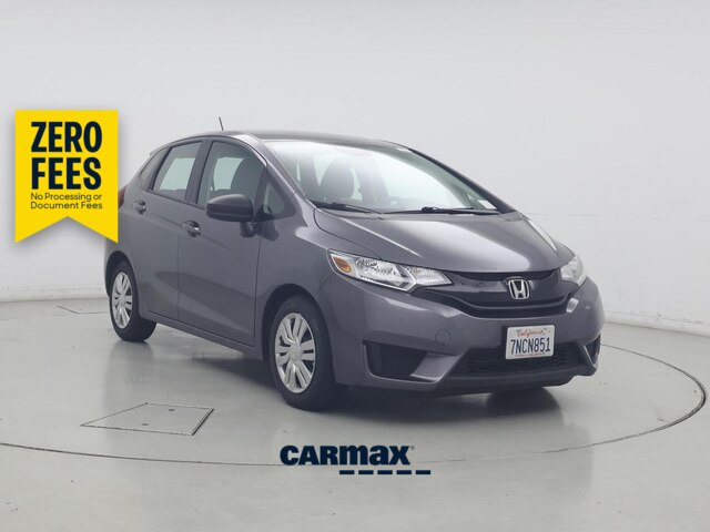 Gray 2016 Honda Fit Hatchback Front-Wheel Drive Automatic