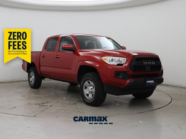 Red 2019 Toyota Tacoma Pickup Truck Four-Wheel Drive Automatic
