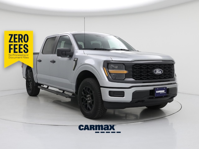 Gray 2025 Ford F-150 STX SuperCrew 4WD Pickup Truck Four-Wheel Drive Automatic