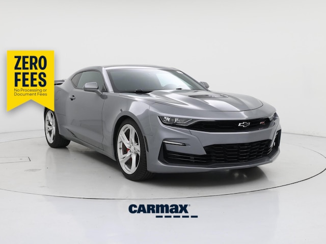 Silver 2020 Chevrolet Camaro Coupe Rear-Wheel Drive Manual