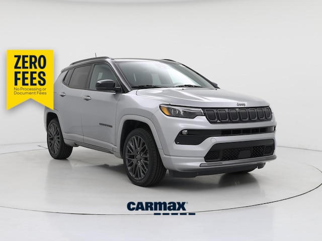 Gray 2022 Jeep Compass SUV / Crossover Four-Wheel Drive Automatic