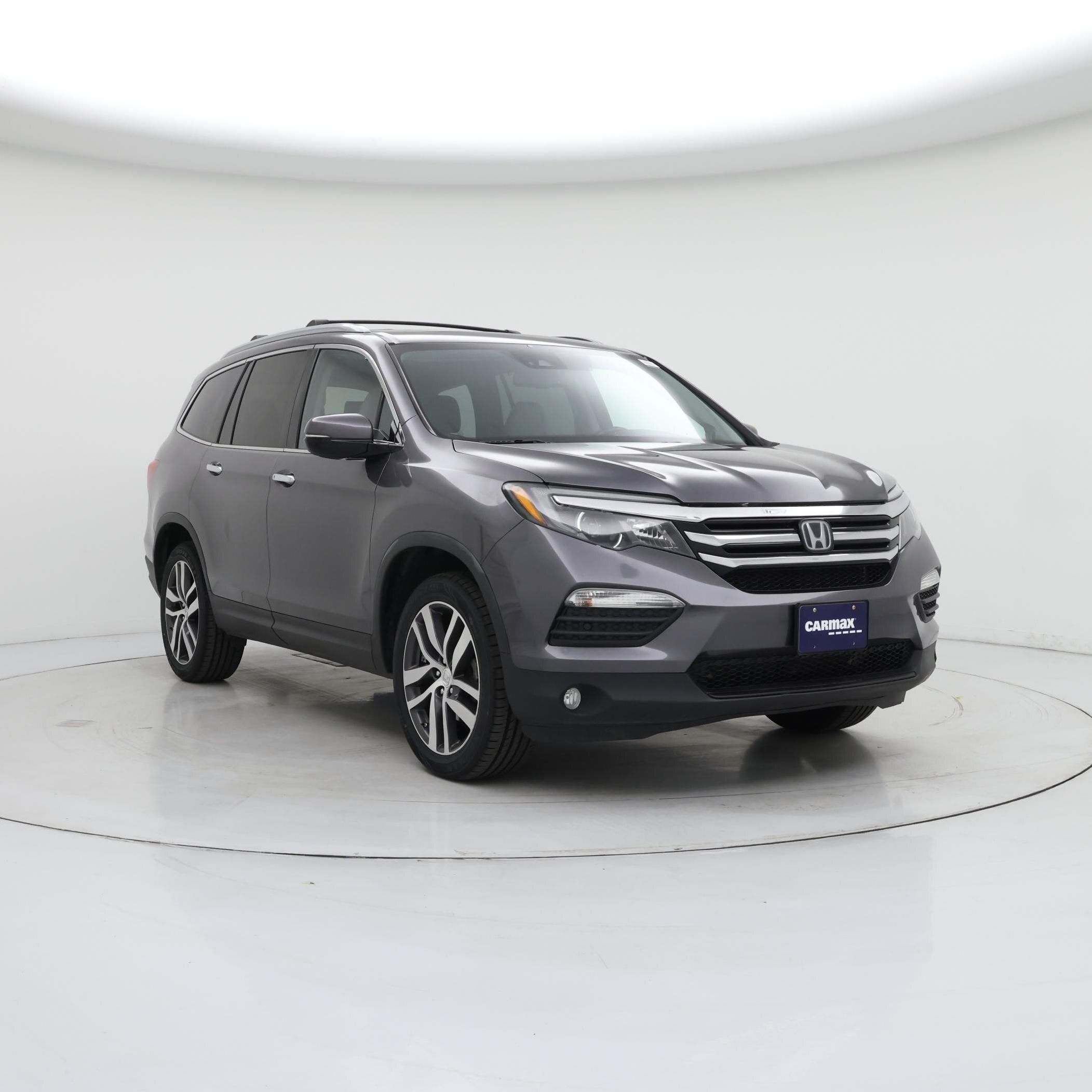 Gray 2017 Honda Pilot SUV / Crossover All-Wheel Drive Automatic