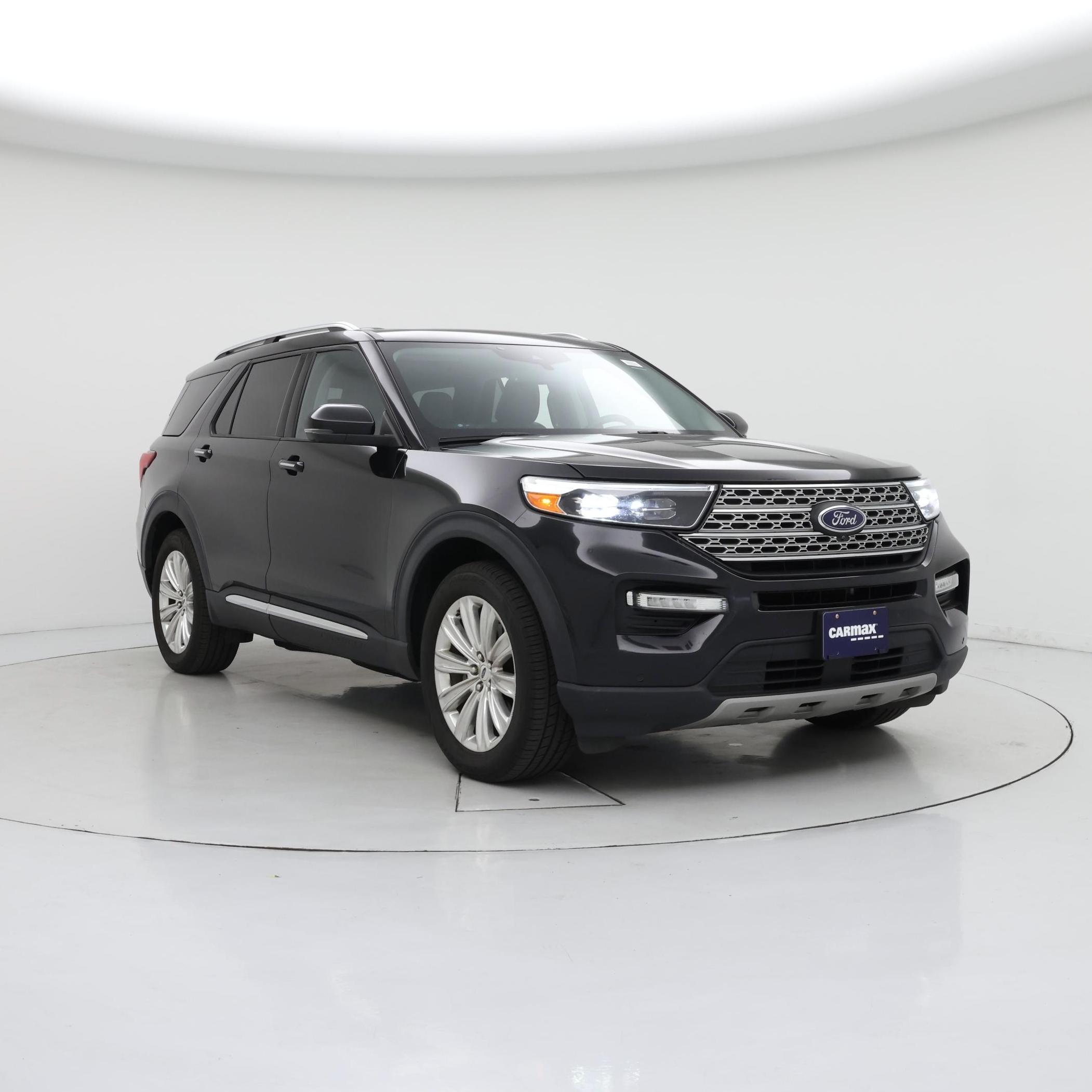 Black 2020 Ford Explorer SUV / Crossover All-Wheel Drive Automatic