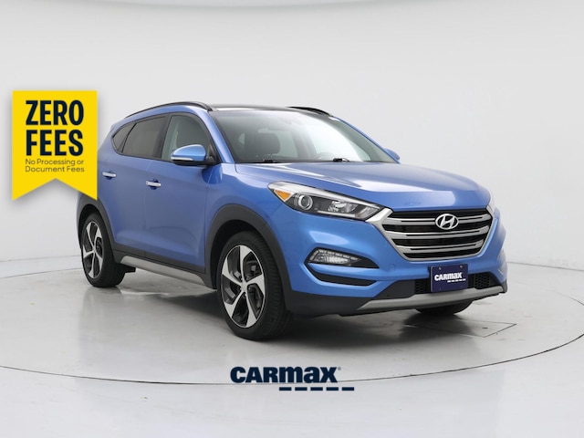 Blue 2017 Hyundai Tucson SUV / Crossover All-Wheel Drive Automatic