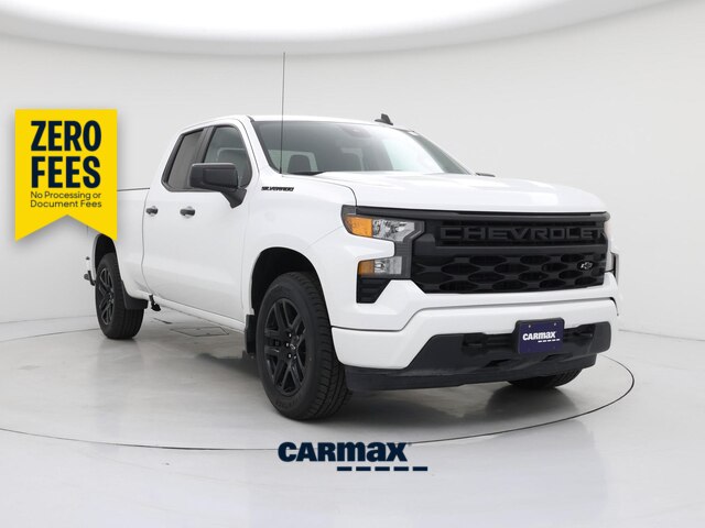 White 2024 Chevrolet Silverado 1500 Pickup Truck Four-Wheel Drive Automatic